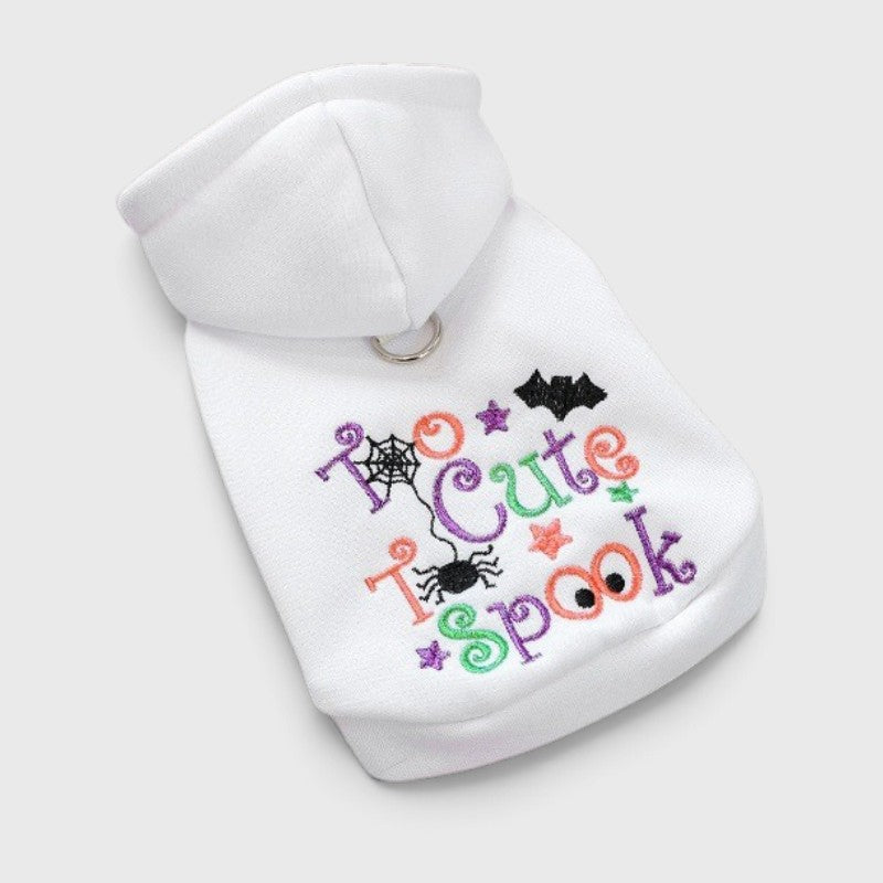 French Bulldog Embroidered Letter Hoodie β Cute Halloween Casual Wear