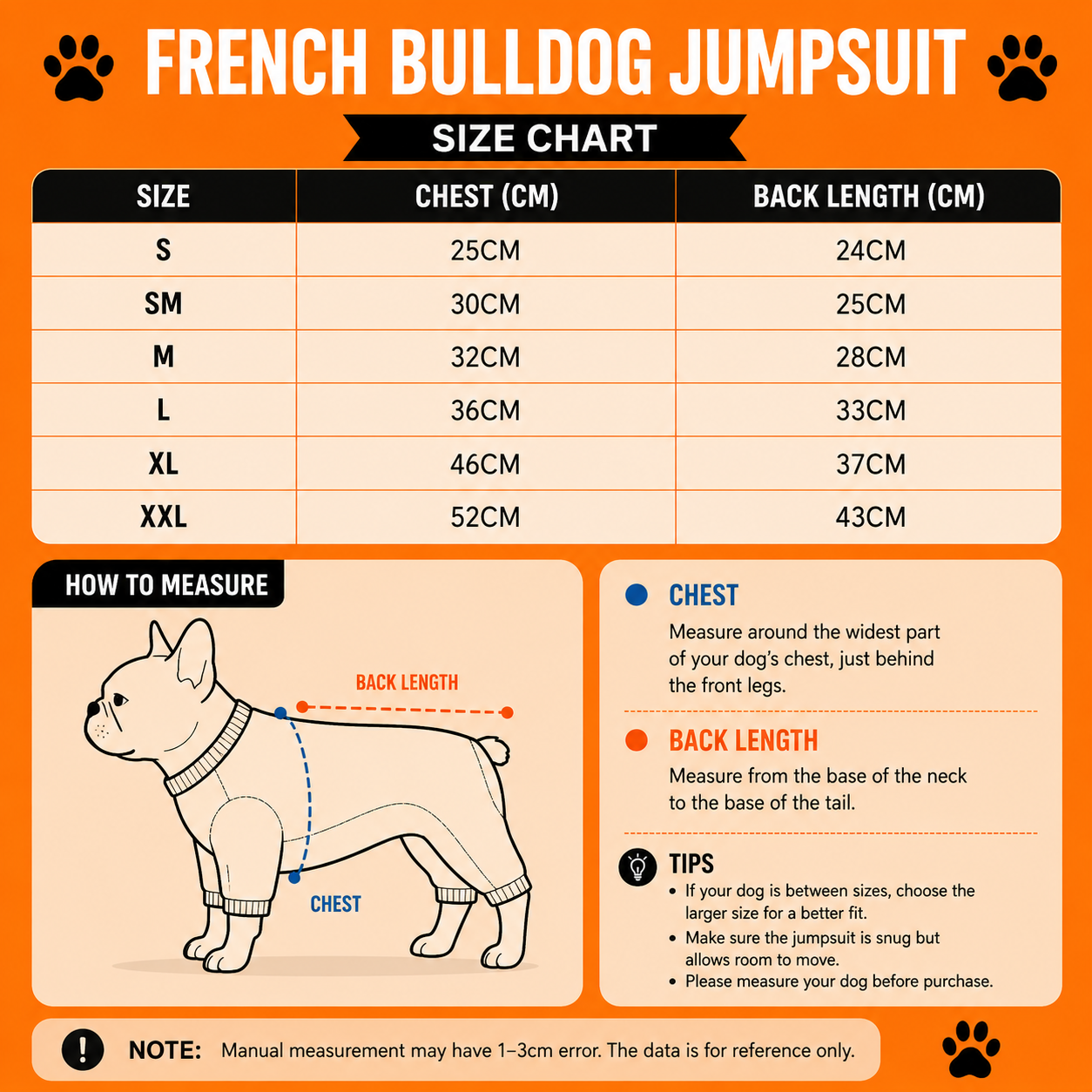 French Bulldog Denim Overalls – Stretchy Washed Jeans Jumpsuit