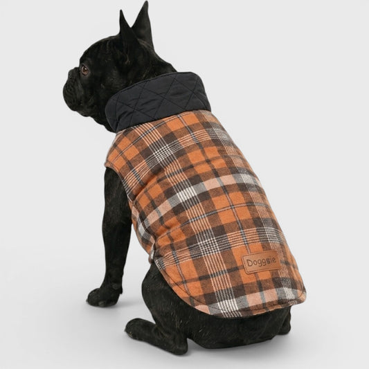French Bulldog Luxury Winter Jacket – Stylish Polyester Dog Coat