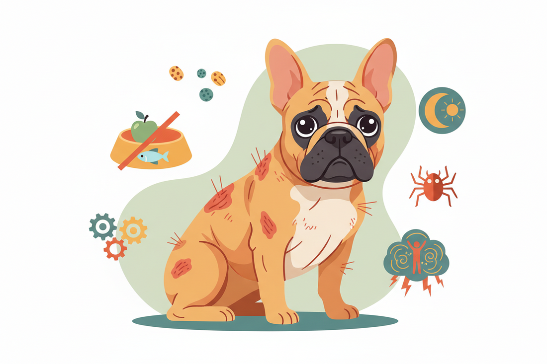 The Itch Test: Why Your Frenchie's Hair Loss Might Be Harmless