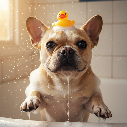 How often should you bathe a French Bulldog?