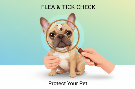 How do I know if my Frenchie has parasites or fleas?