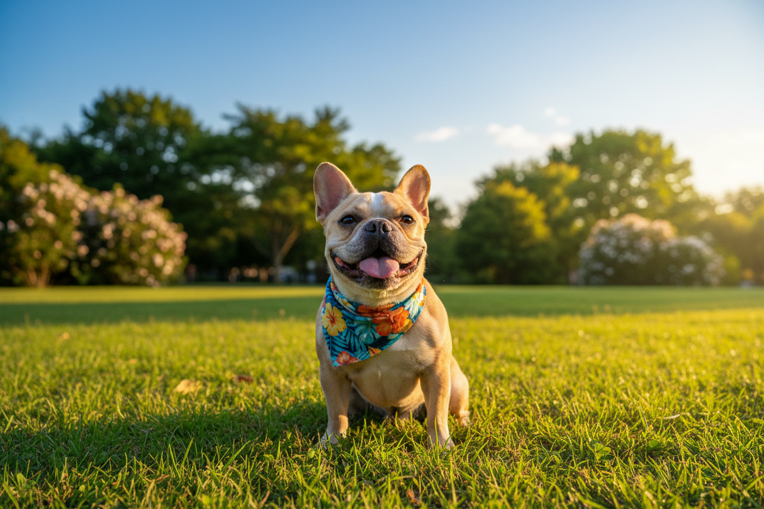 Funny summertime with your Frenchie