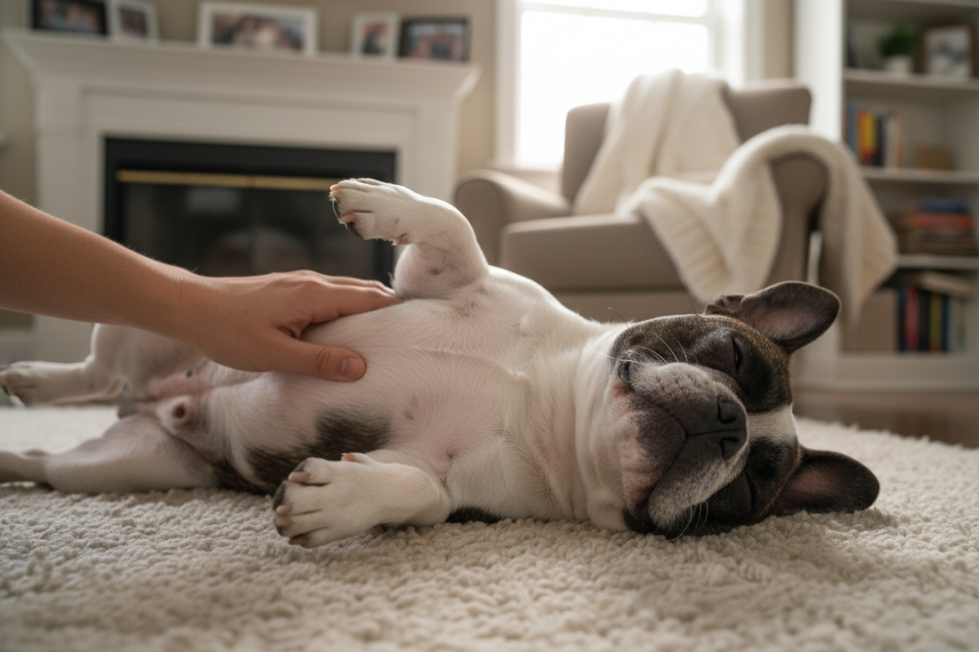 Why is my Frenchie sensitive to grass?
