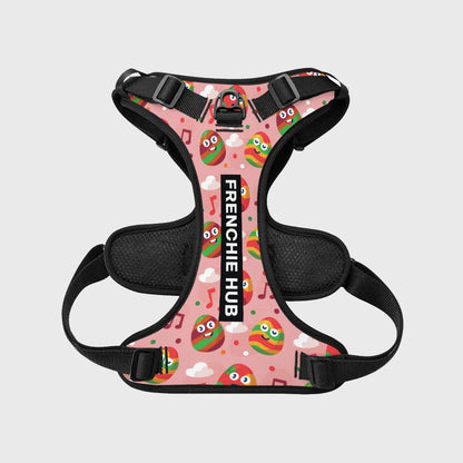 French Bulldog Vest Harness – Breathable Mesh, No-Pull Control
