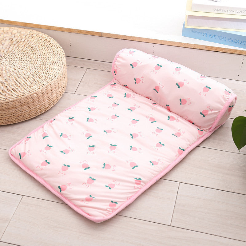 French Bulldog Cooling Ice Silk Mat – Non-Slip Summer Sleep Pad