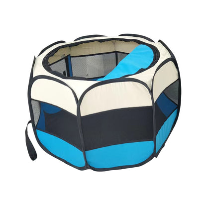 French Bulldog Octagonal Pet Fence – Detachable Washable Cage Tent