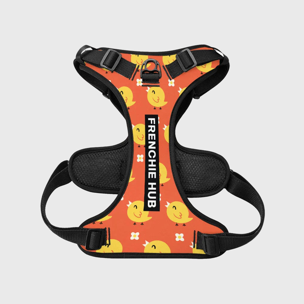 French Bulldog Harness – No-Pull, Breathable & Adjustable Fit