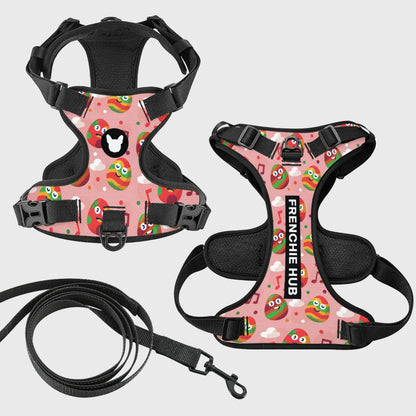 French Bulldog Vest Harness – Breathable Mesh, No-Pull Control