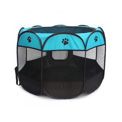 French Bulldog Octagonal Pet Fence – Detachable Washable Cage Tent