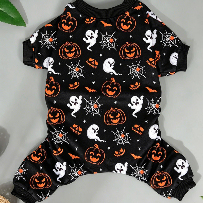 French Bulldog Pumpkin Pajamas – Four-Legged Halloween Costume