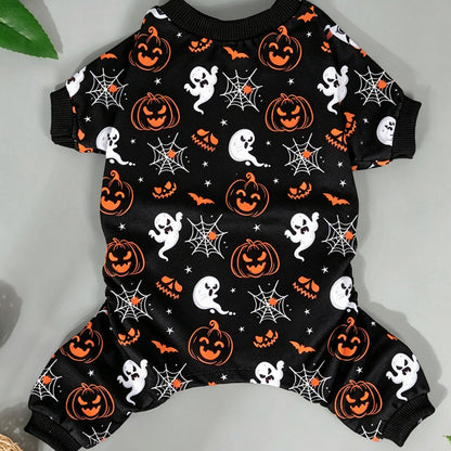 French Bulldog Pumpkin Pajamas – Four-Legged Halloween Costume