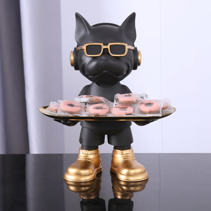 French Bulldog Resin Key Tray – Cute Home & Desk Decor