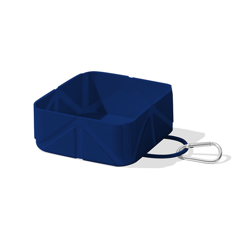 French Bulldog Custom Foldable Silicone Bowl – Outdoor Travel