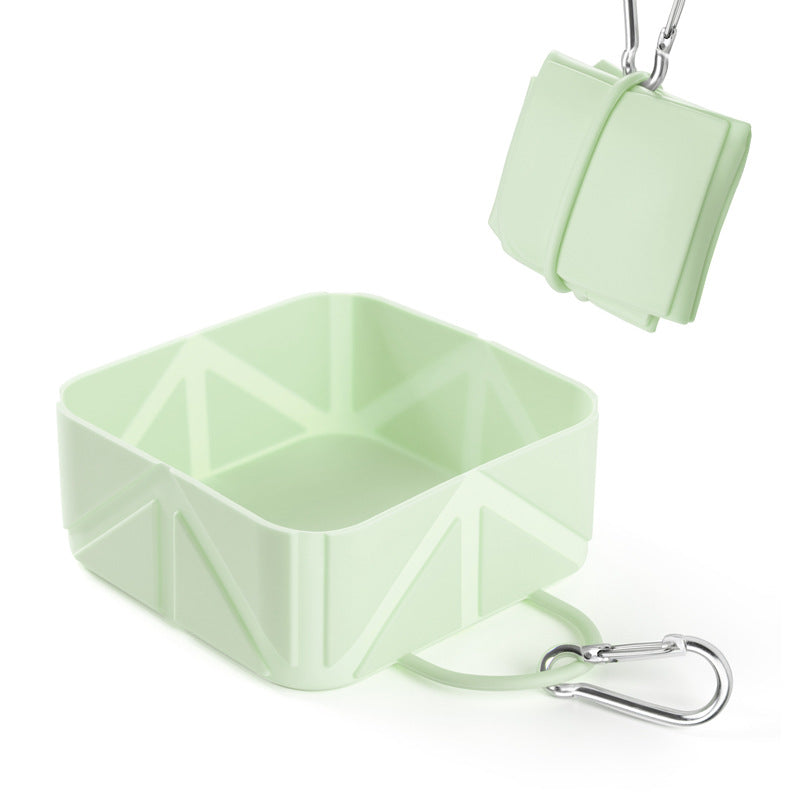 French Bulldog Custom Foldable Silicone Bowl – Outdoor Travel