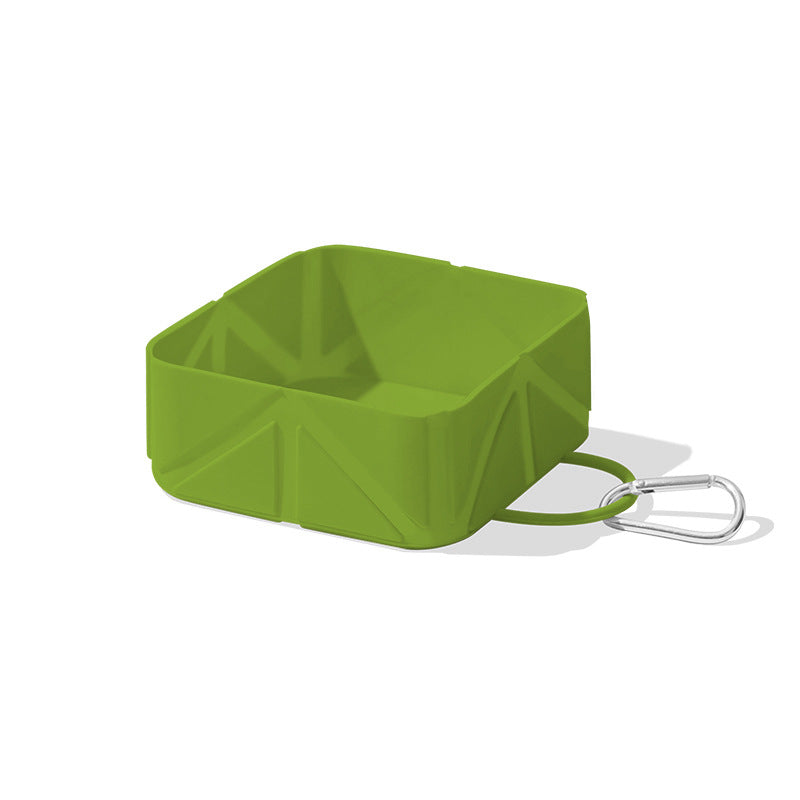 French Bulldog Custom Foldable Silicone Bowl – Outdoor Travel