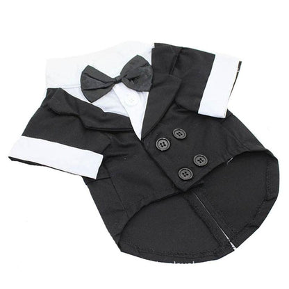 French Bulldog Wedding Tuxedo – Gentleman Bow Tie Formal Suit