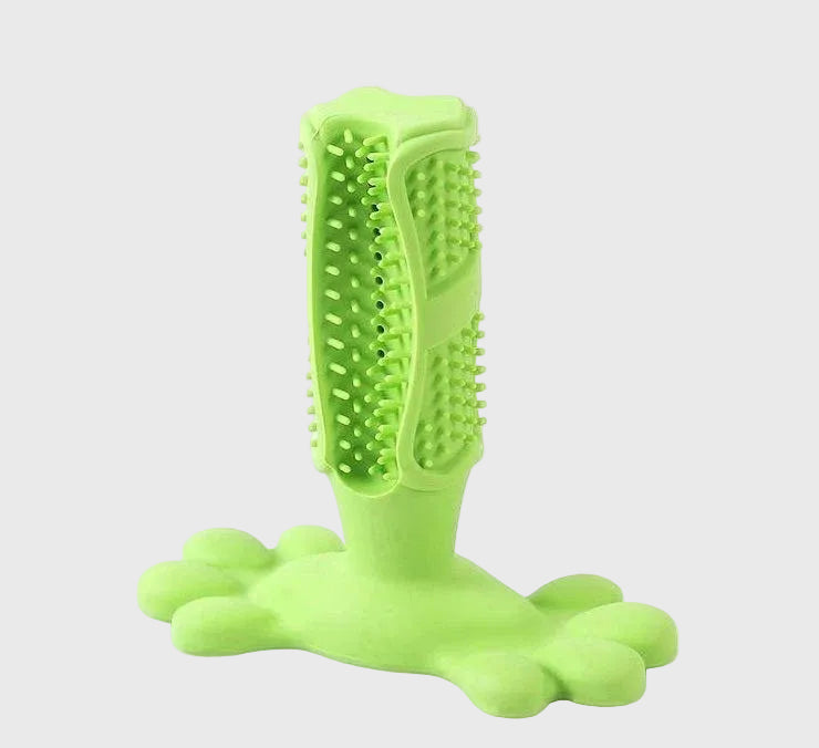 French Bulldog Dental Chew Toy – Elastic Rubber Teeth Cleaner