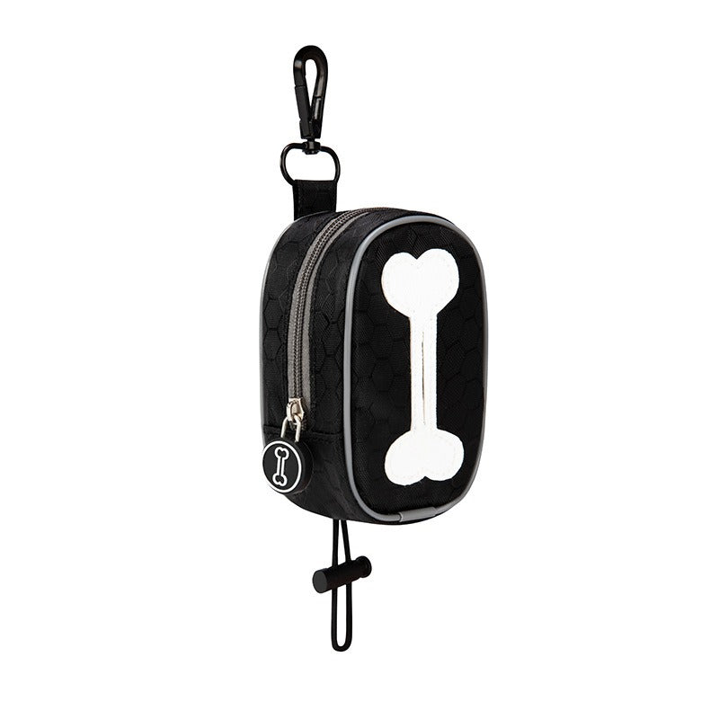 French Bulldog Poop Bag Dispenser – Compact PVC Storage Holder