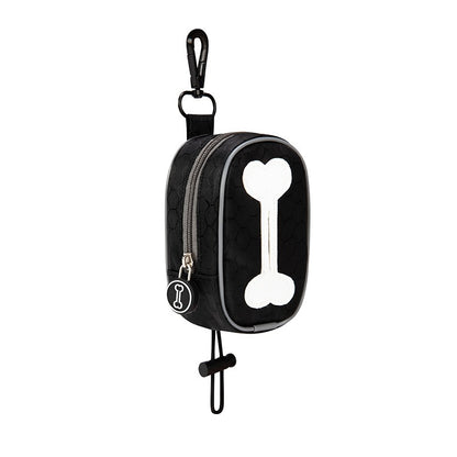 French Bulldog Poop Bag Dispenser – Compact PVC Storage Holder