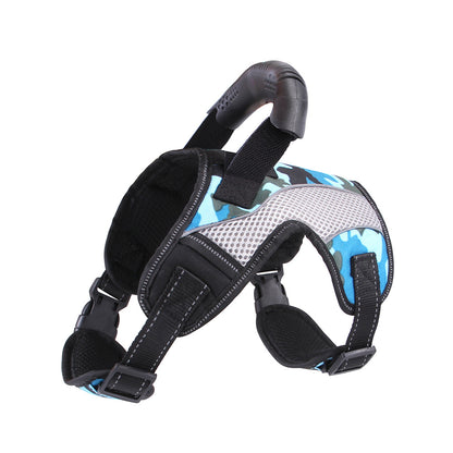 French Bulldog No-Pull Harness – Breathable Mesh Traction Control