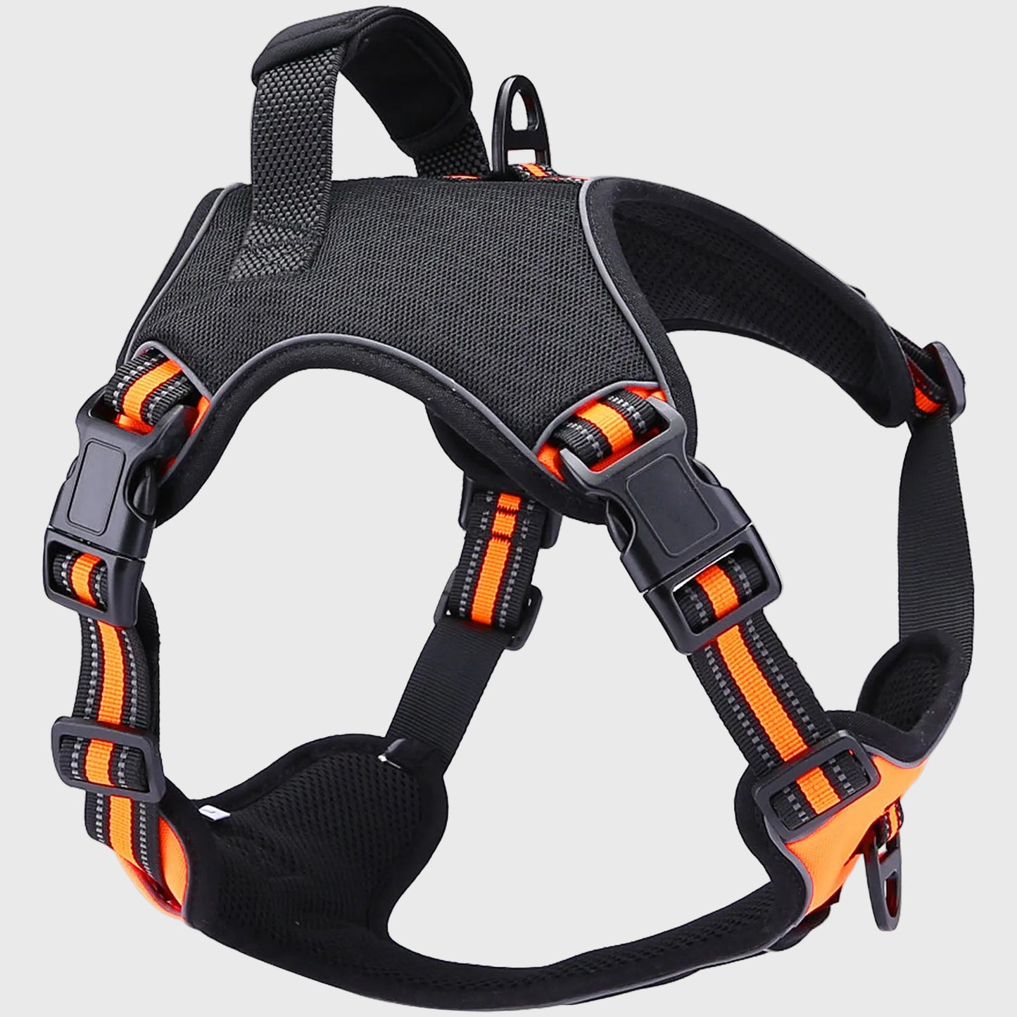 French Bulldog Reflective Vest Harness – Explosion-Proof Oxford