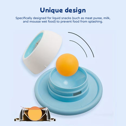 French Bulldog Slow Feeder Lick Mat – Calming Anti-Anxiety Bowl