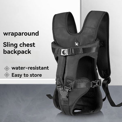 French Bulldog Hands-Free Carrier Backpack – Comfy Oxford Bag