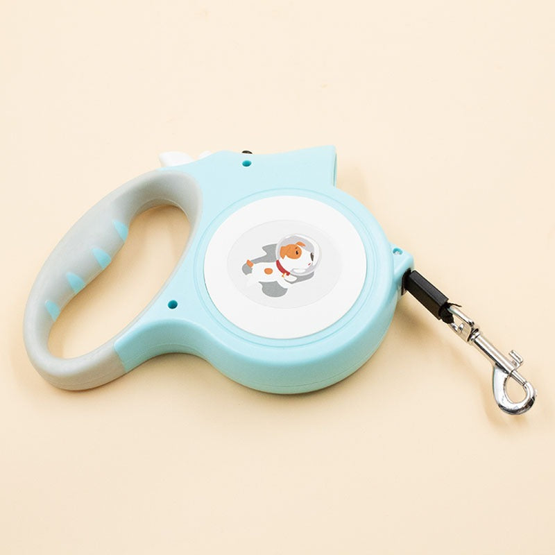 French Bulldog Retractable LED Leash – 5M Auto Rope Walker