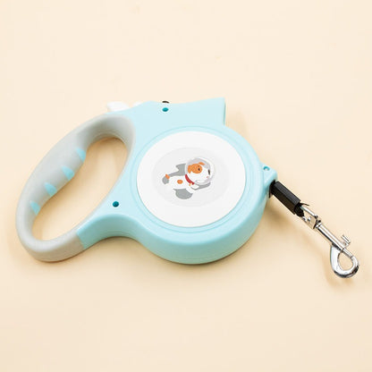 French Bulldog Retractable LED Leash – 5M Auto Rope Walker
