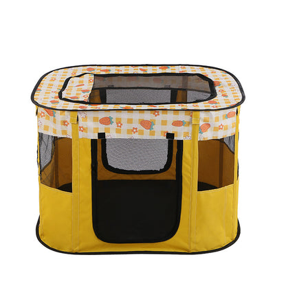 French Bulldog Folding Fence Tent – Soft Rectangular Nest