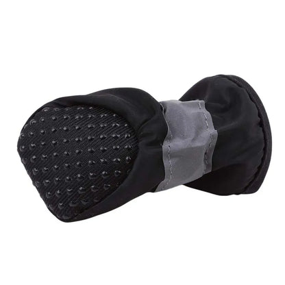 French Bulldog Anti-Slip Winter Boots – Warm Waterproof 4-Pack