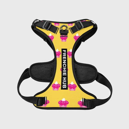 Frenchie Walk Harness – No-Pull Design, Breathable & Fully Adjustable
