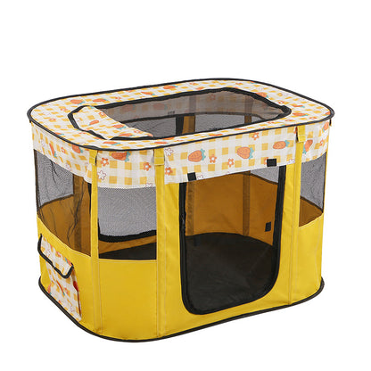 French Bulldog Folding Fence Tent – Soft Rectangular Nest