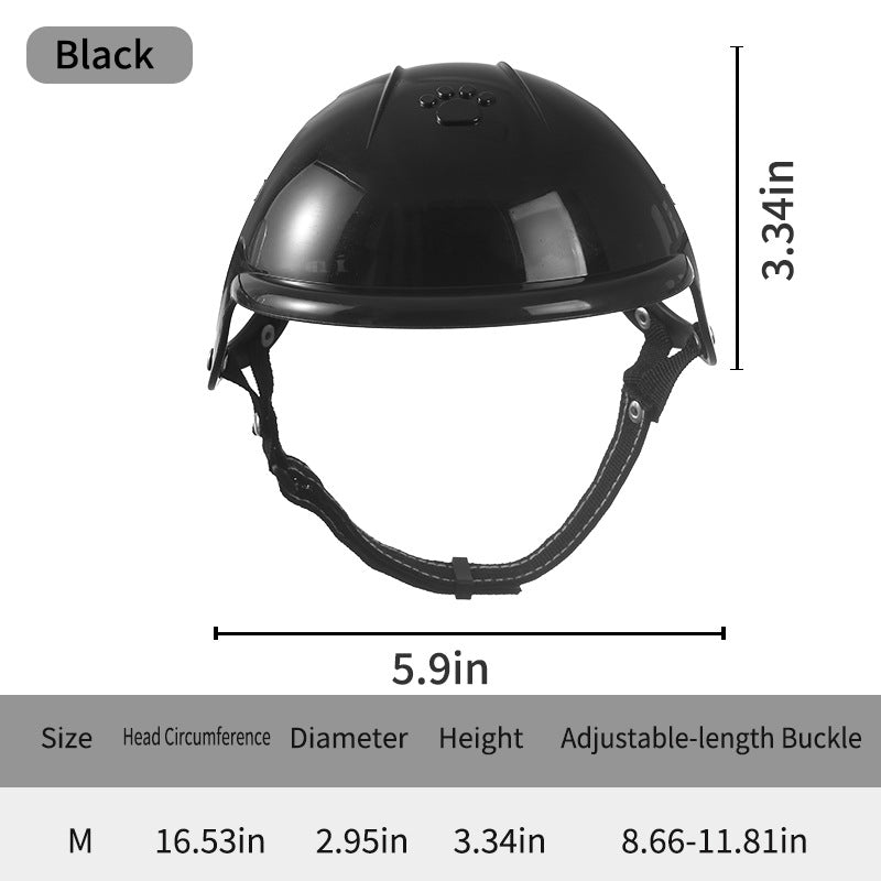 French Bulldog Motorcycle Helmet – Stylish Outdoor Pet Headwear