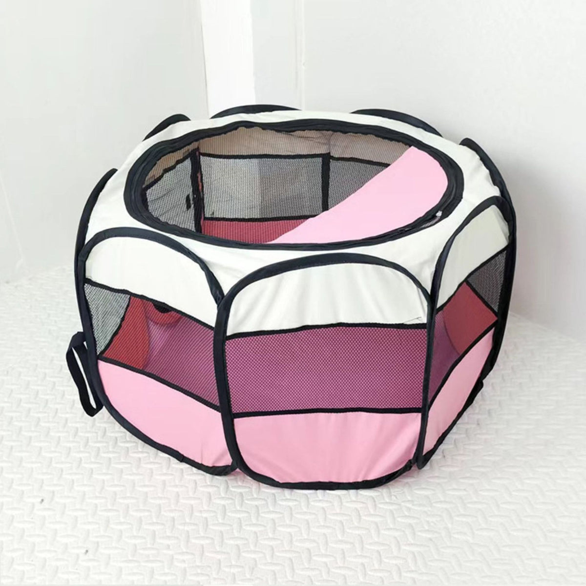 French Bulldog Octagonal Pet Fence – Detachable Washable Cage Tent