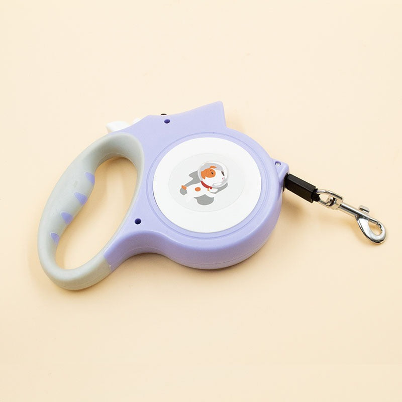 French Bulldog Retractable LED Leash – 5M Auto Rope Walker