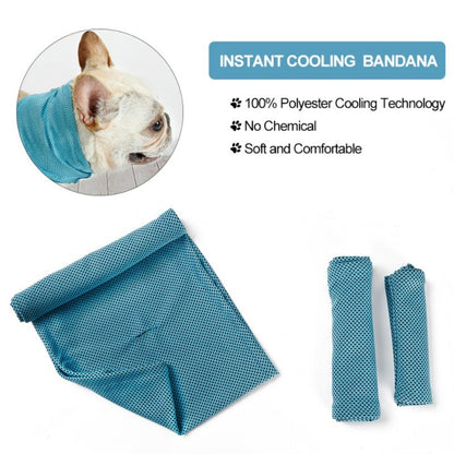 French Bulldog Cooling Bandana – Instant Ice Cool Neck Wrap