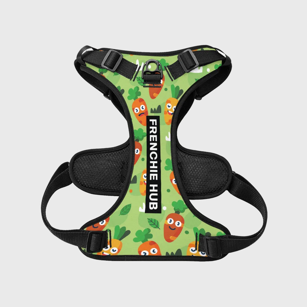 French Bulldog Easy-Walk Harness – No-Pull, Adjustable & Breathable
