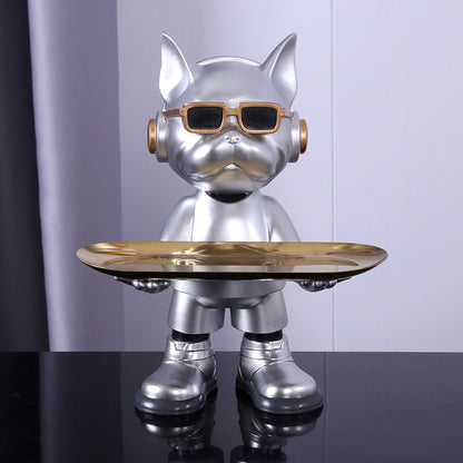 French Bulldog Resin Key Tray – Cute Home & Desk Decor