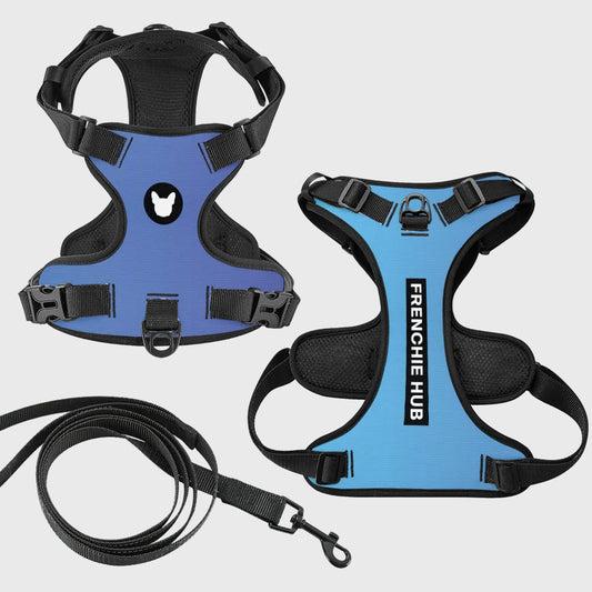 French Bulldog Harness – No-Pull, Breathable & Adjustable