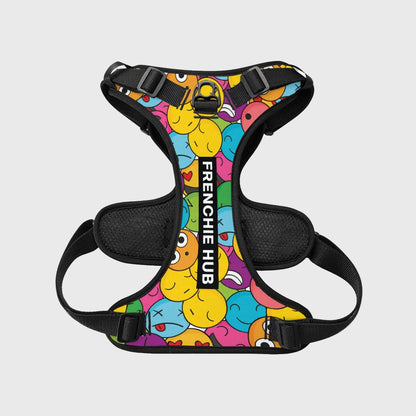 French Bulldog Anti-Pull Walking Harness – Adjustable & Breathable