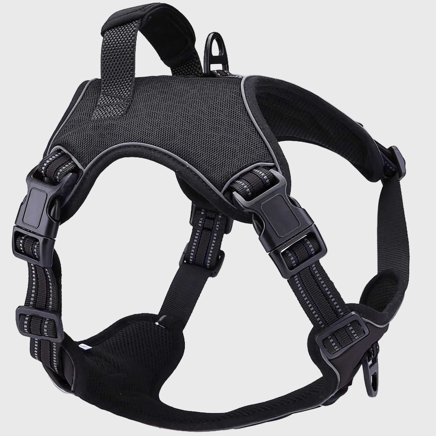 French Bulldog Reflective Vest Harness – Explosion-Proof Oxford