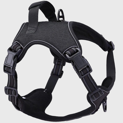 French Bulldog Reflective Vest Harness – Explosion-Proof Oxford