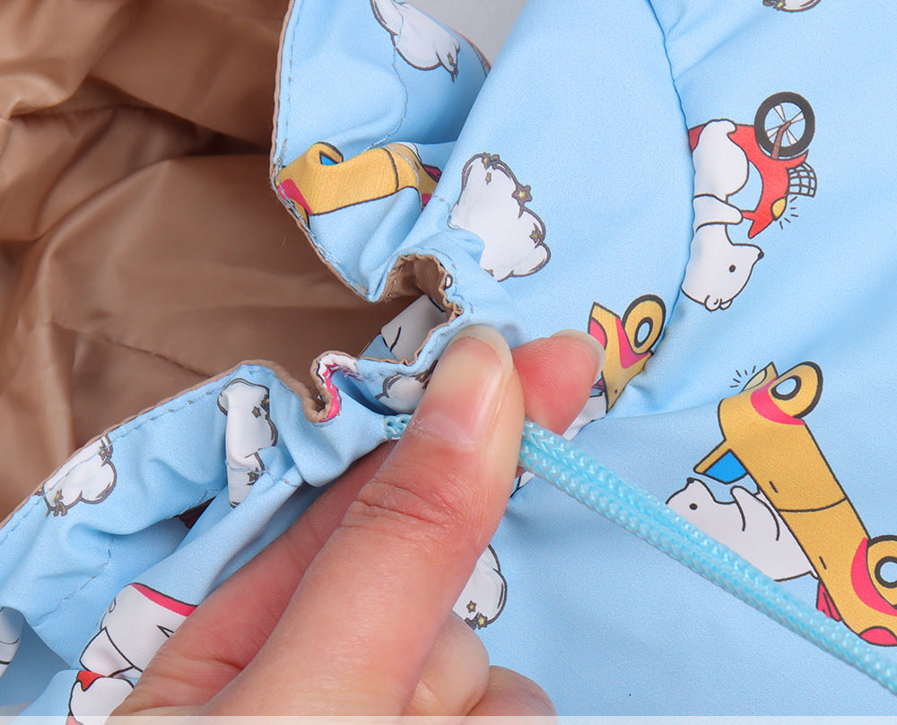 French Bulldog Reflective Raincoat – Waterproof Transparent Cape