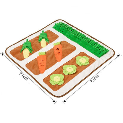 French Bulldog Snuffle Mat – Nosework Puzzle Training Toy Mat