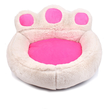 French Bulldog Bear Paw House Bed – Warm Cozy All-Season Mat