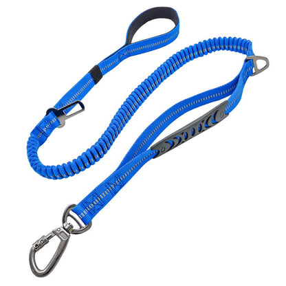 French Bulldog Elastic Reflective Leash – Car Safety Belt Combo