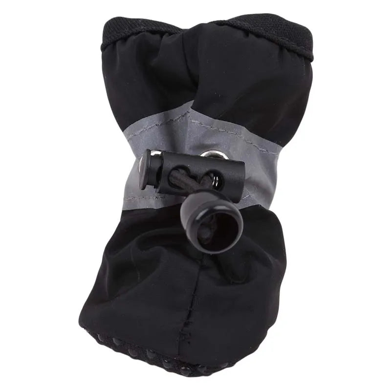 French Bulldog Anti-Slip Winter Boots – Warm Waterproof 4-Pack