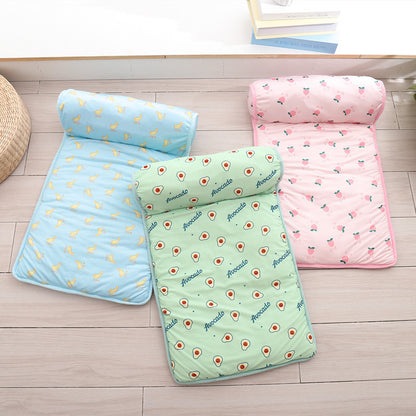 French Bulldog Cooling Ice Silk Mat – Non-Slip Summer Sleep Pad
